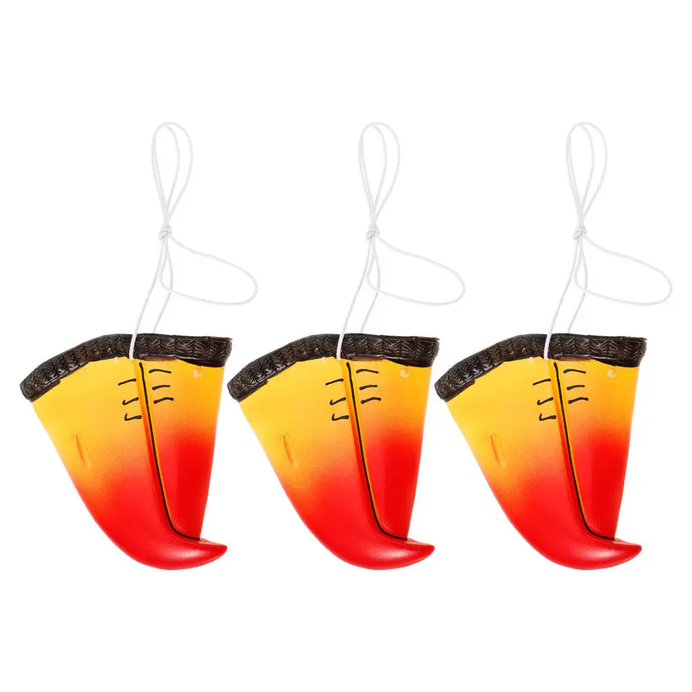 

Набор из 3 реалистичных легких накладок на нос для костюма попугая, аксессуар для косплея, имитация птичьего носа для вечеринок и маскарадов