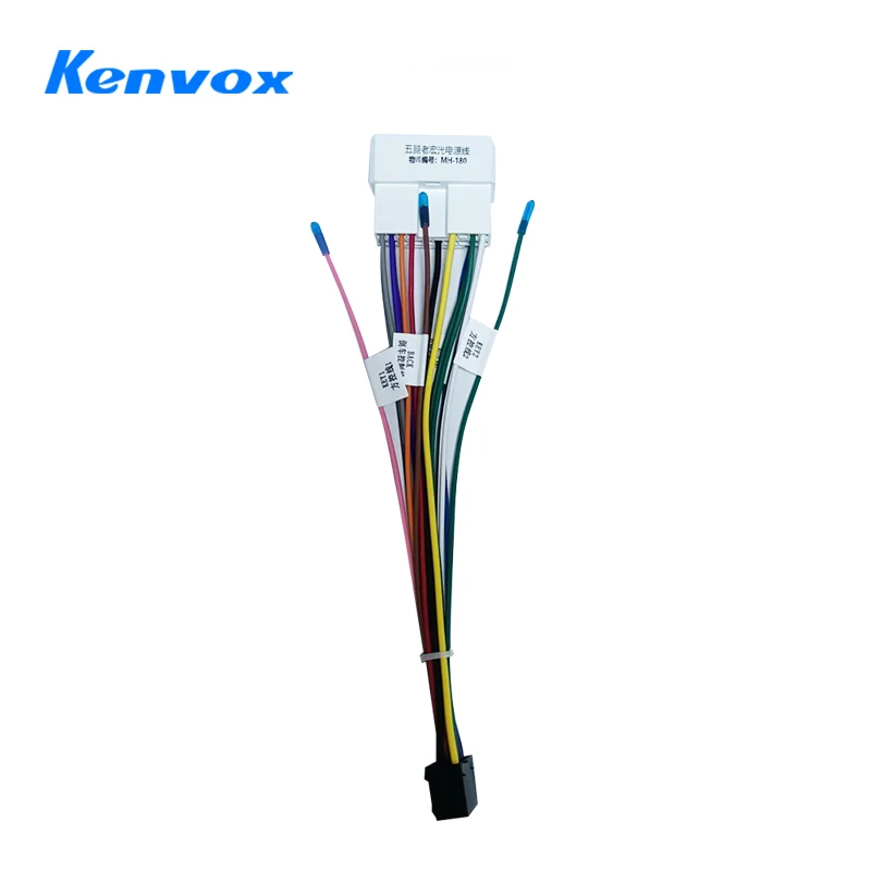 android Car radio Decoder For Chevrolet Spark GT 2010-2013 16 pin Wiring Harness Plug Power Cable adapter