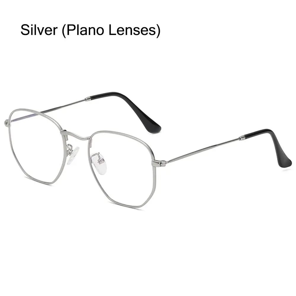 

Trendy Shades Small Sun Glasses Polarized Metal Hexagon Sunglasses