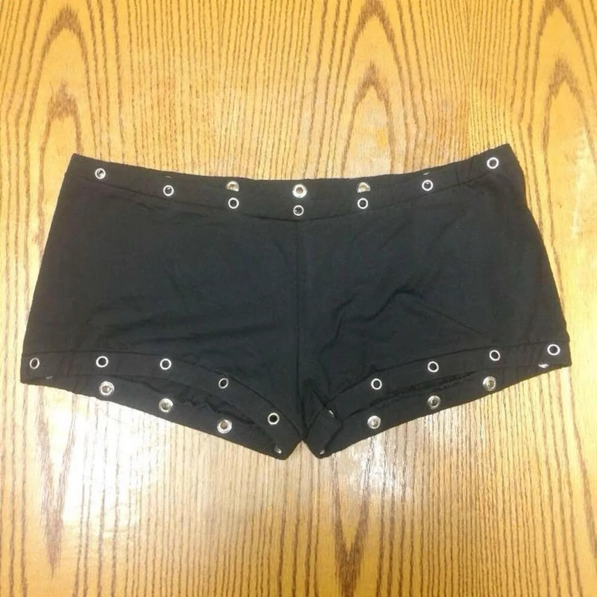 شورت صيفي جديد على الطراز الأوروبي والأمريكي على الطراز القوطي الشرير عالي الشارع للتخسيس والتخسيس للنساء Y2K