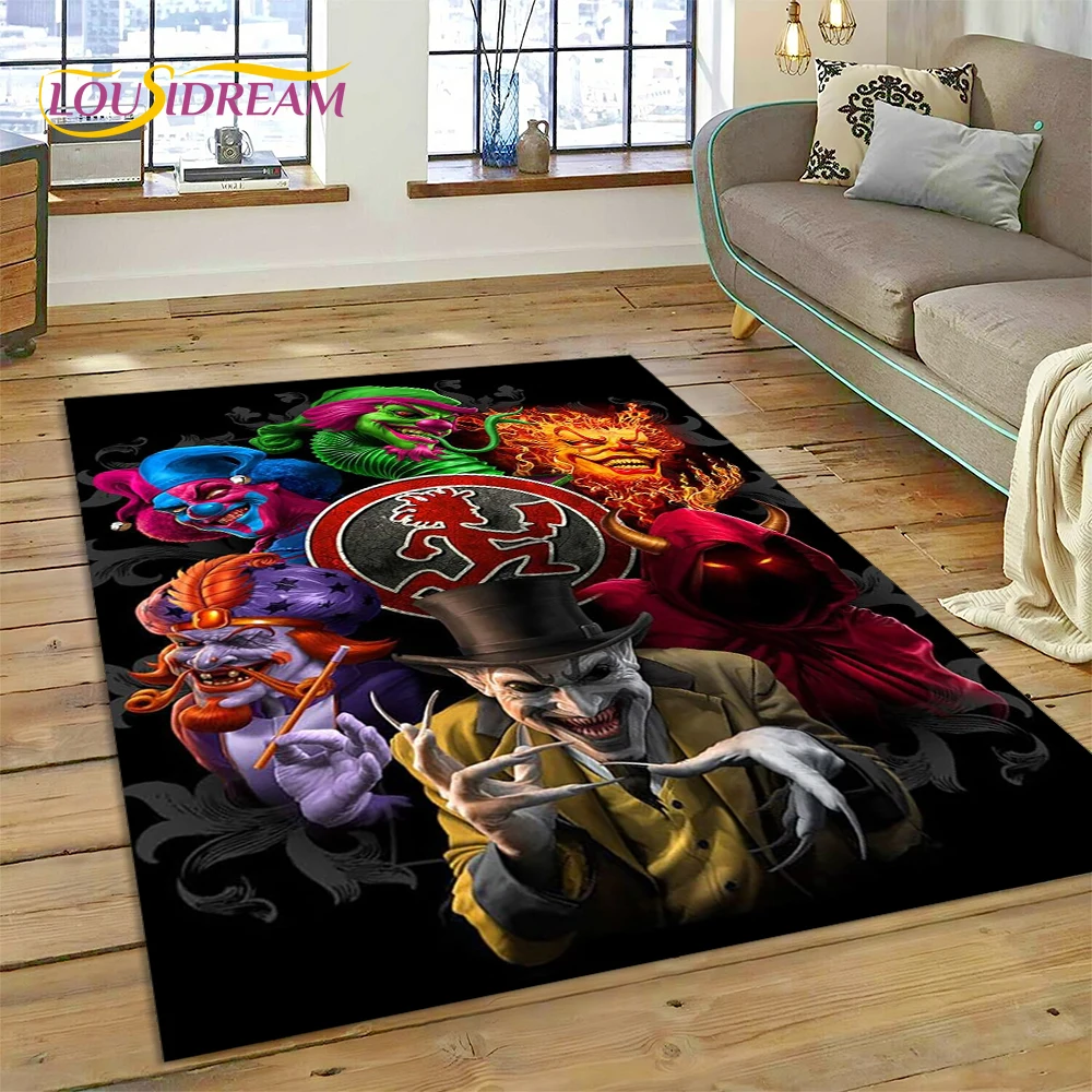 

Insane Clown Posse Icp Juggalo Rap Metal Carpet Rug for Bedroom Living Room Home Sofa Decoration,Children Large Decor Floor Mat