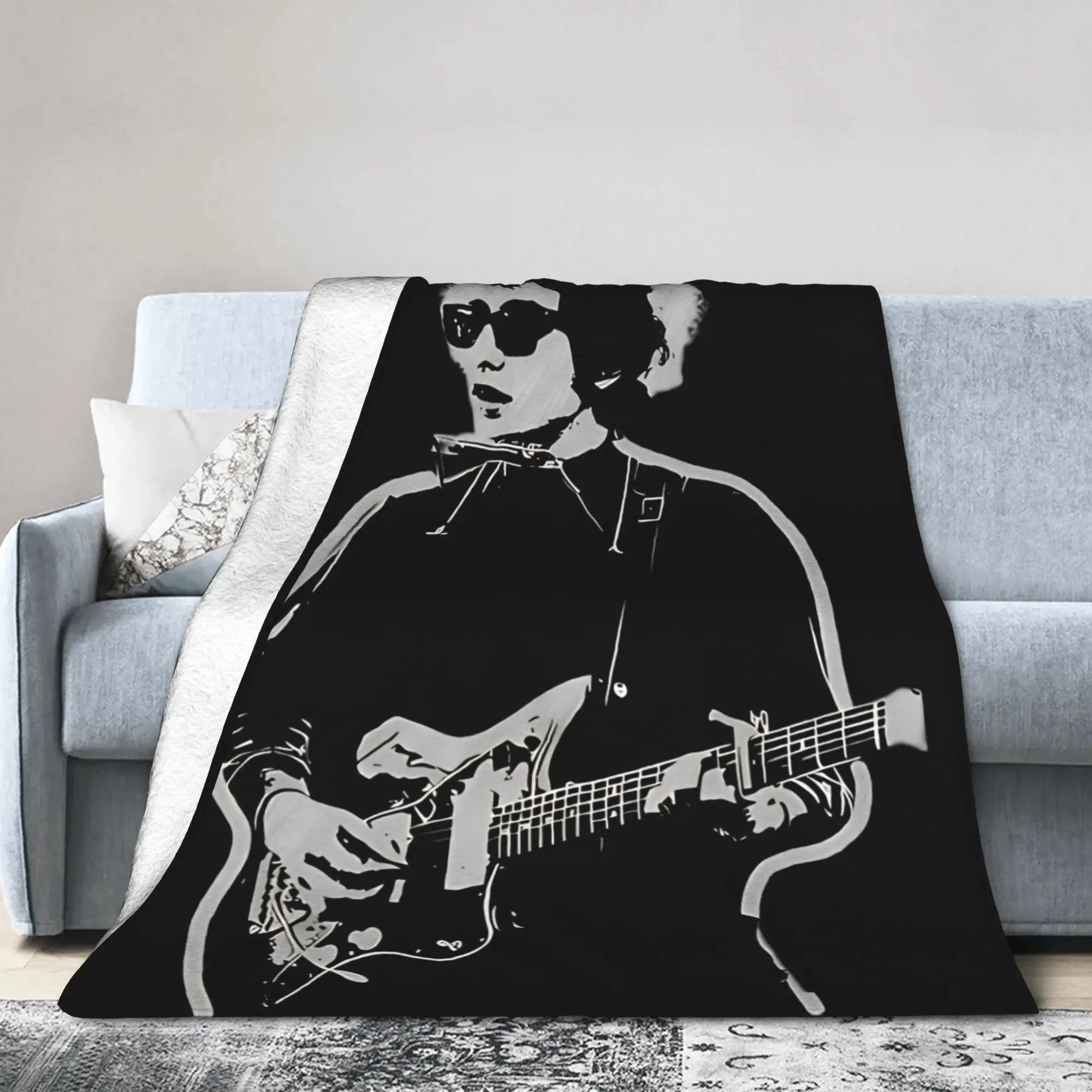 Bobs Dylans Singer Blanket  Flannel Awesome Soft Throw Blanket for Chair Covering Sofa  Winter