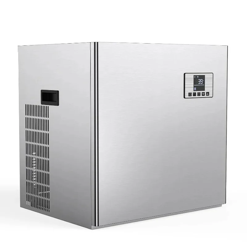 

Commercial Ice Maker Machine-Head 550 lbs/24 h Stainless Steel Industrial Ice Machine Self-Cleaning and Scheduled Ice Making