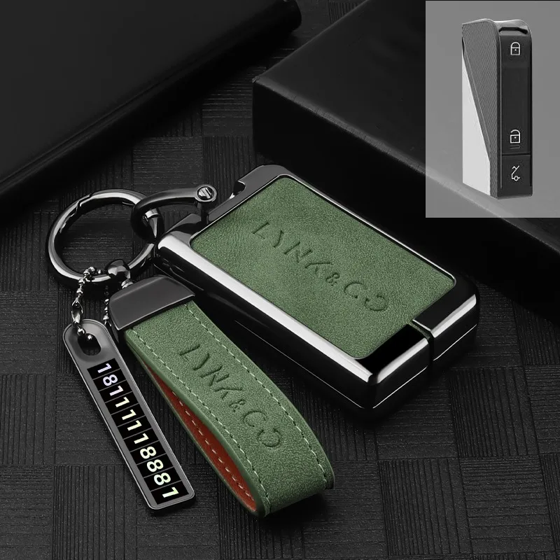 

Для LYNK & CO 06 05 03 01 02 2021-2022 металлический высококачественный оцинкованный сплав, брелок, аксессуары для автомобиля