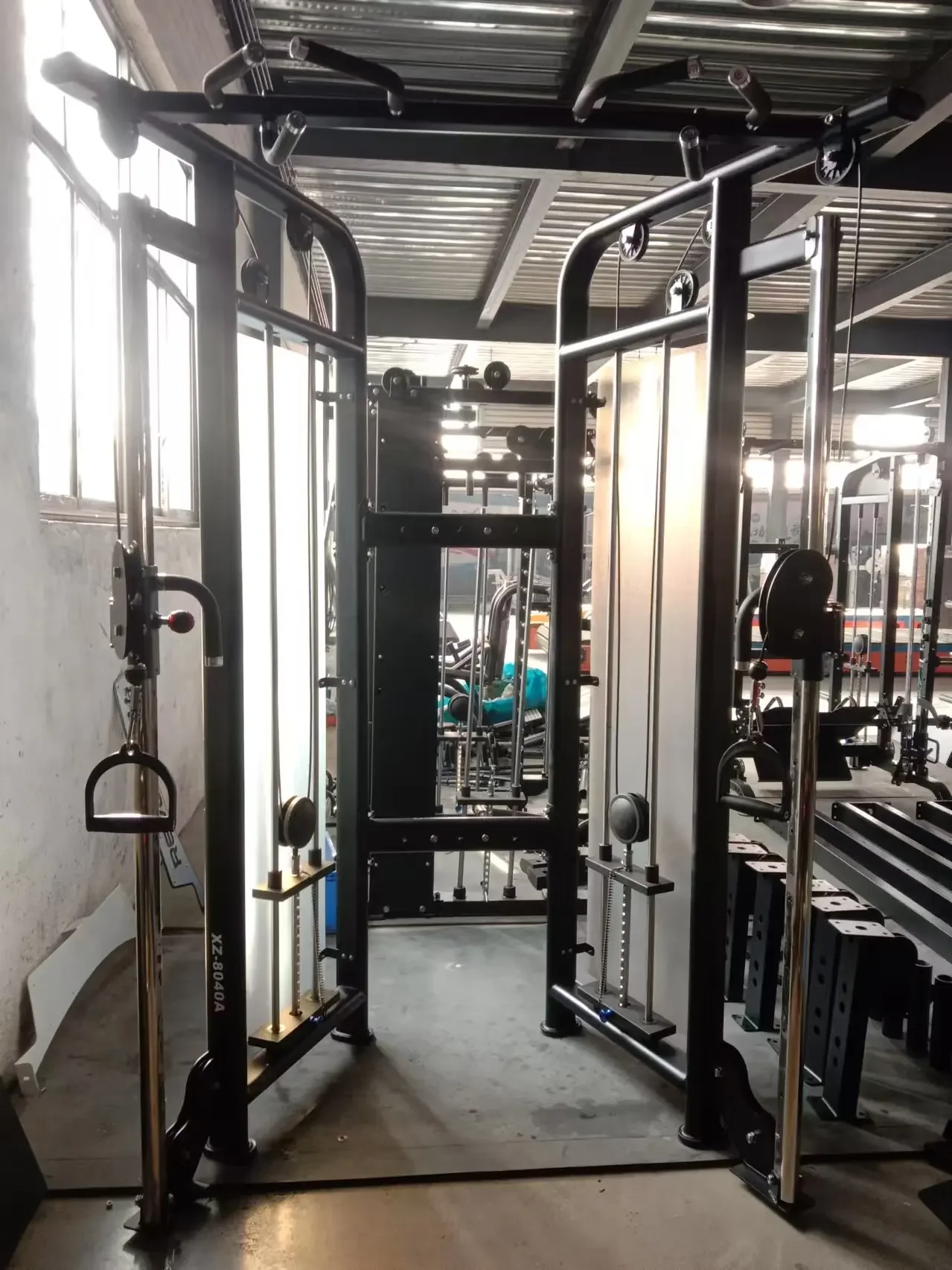 Commercial Gym Trainer Arms Multi-Station Cable Crossover for Body Building Features Training Equipment