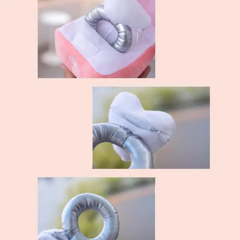 Creative Ring Plush Toy Simulation Love Diamond Ring Box Case Plushies Doll Kawaii Stuffed Cute Soft Toys for Girlfriend Gifts