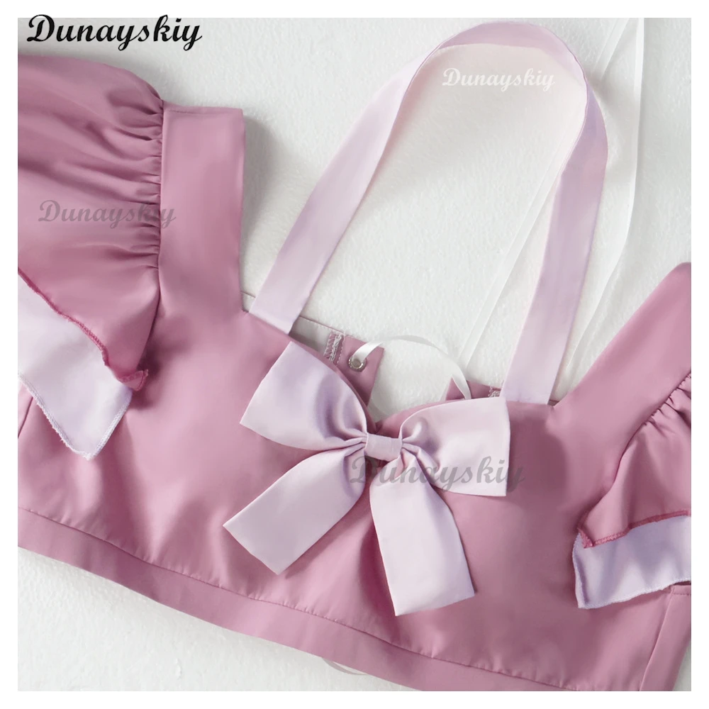 Anime jogo renascimento aerith cosplay traje perucas role play ternos de praia wome saia rosa vestir-se roupas de festa festa de halloween