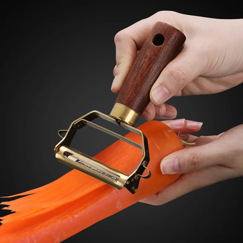 Vegetable Peeler Double Sided Blade Fruit Peeling Tool Potato Carrot Cucumber Shredder Planing Grater Stainless Kitchen Gadget