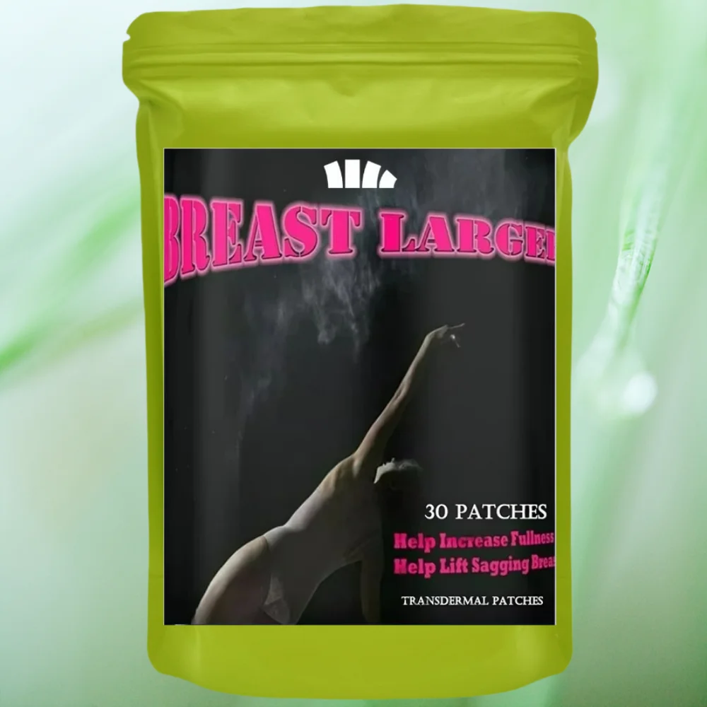 30 Patches Breast Larger Breast Enhancement Transdermal Patcheswith Natural Ingredients for Bigger Breast Growth and Firmness