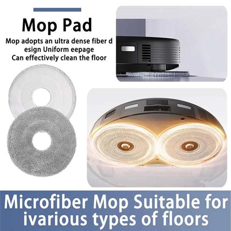 

For Roborock Saros 10R/G20S Ultra/S9 Maxv Slim Replacement Accessories Vacuum Brush Hepa Filter Mop Cloth Dust Bag