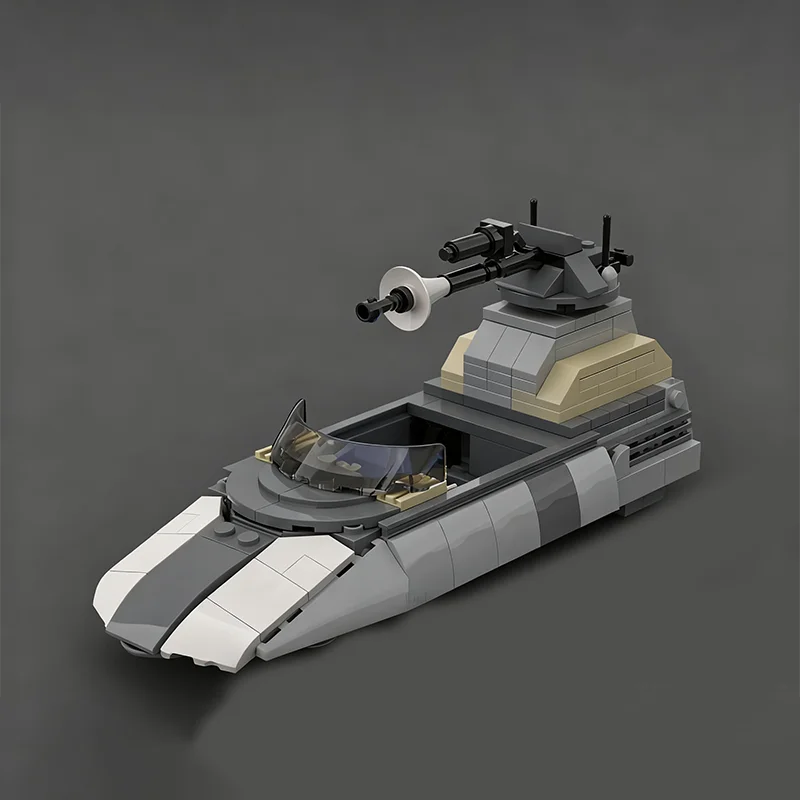 NEW 352PCS MOC Space Battle Galactic Empire Rebel Repulsor Scout Model Collectible Display DIY Creative Building Blocks Gift Set