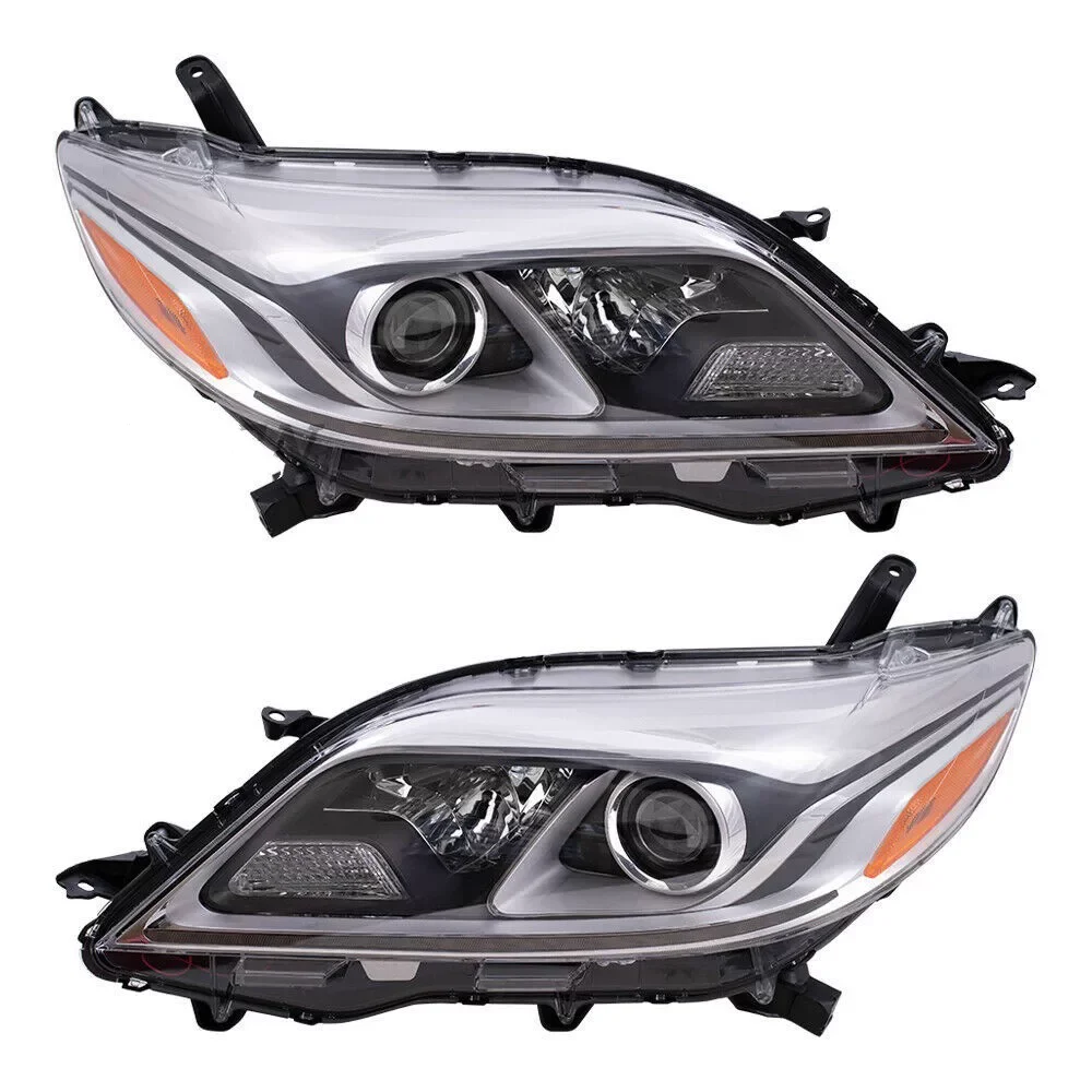 For F100 High Quality Halogen Headlight Assemblies More Discounts Auto Replacement Lamps for Toyota Sienna 2015-2018