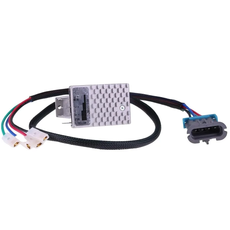 Blower Speed Resistor with Harness 7010164 For Bobcat A300 S100 S130 S150 S160 S175 S185 S205 S220 S250 T180 T250 T630 T650 T870