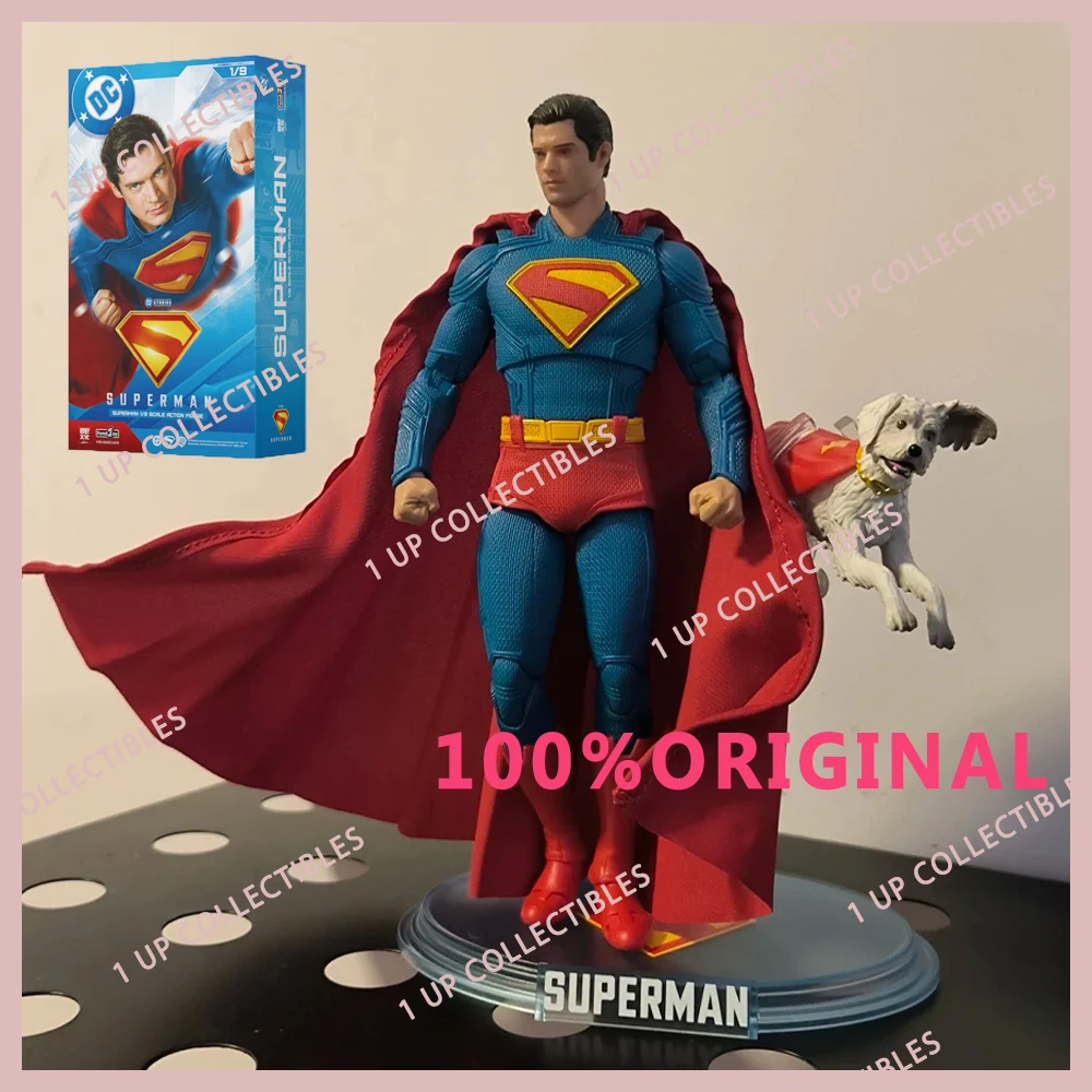 

2025 Original Fondjoy David Corenswet Superman Action Figure 1/9 Superman Figure Joint Movable Model Kid Toy Boy Collect Gift
