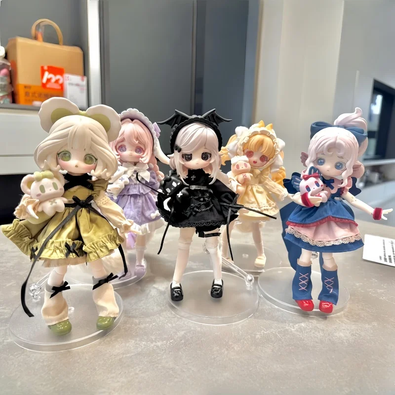 

Оригинальная в наличии Lulu Spirit Story Series 1/12 Bjd Шарнирная кукла Слепая коробка Модные игрушки ПВХ Настольный орнамент Куклы для девочек Подарки