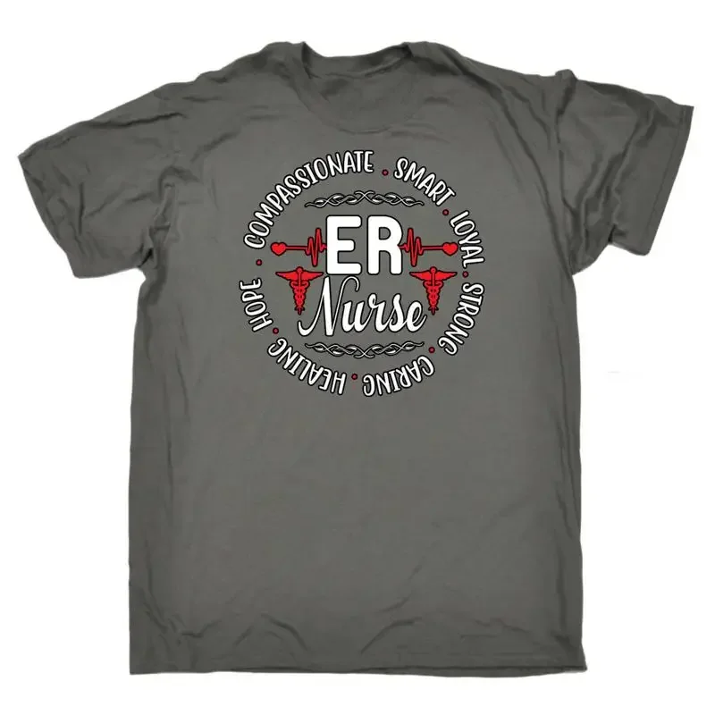 Er Nurse Compassionate Smart Loyal T-shirt amusant pour hommes