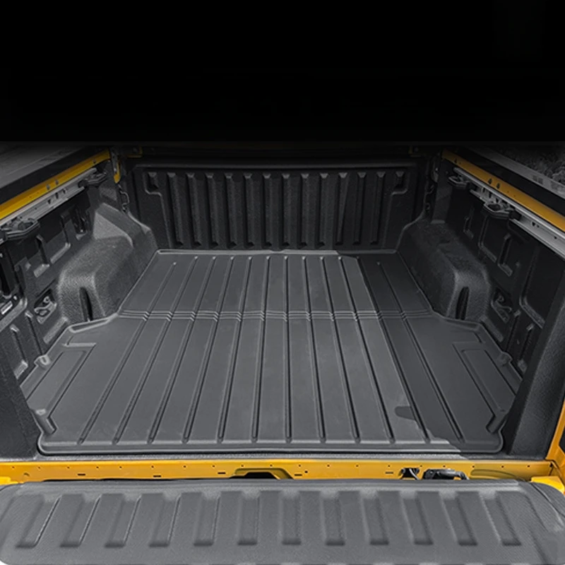 TPE Truck Bed Mat for BYD Shark 6 All-Weather Cargo Liner All-Weather Rear Bed Protector Pickup Truck Accessories