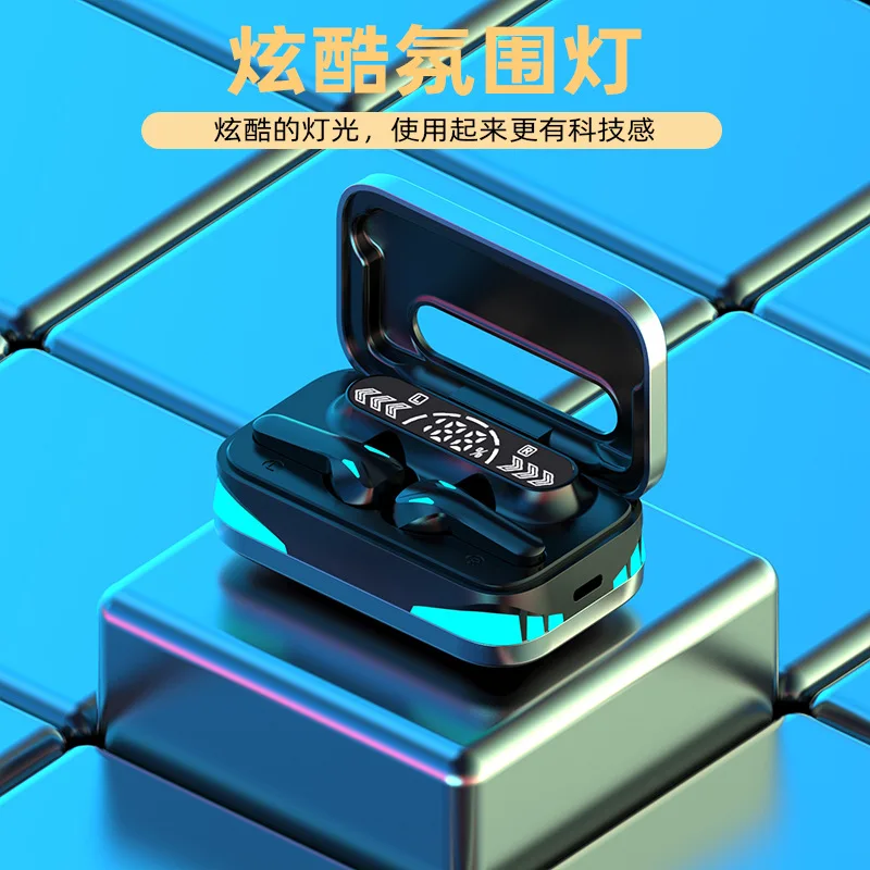 DM09 Wireless Earphones Mechanical Style Bluetooth 5.3 Ergonomic Design Advanced Connectivity Headsets Gaming Earbuds