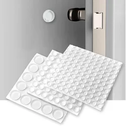 Transparent PVC Crash Pad Transparent Self-Adhesive Door Stopper Rubber Damping Bumper Cabinet Silicone Furniture Pad Protector