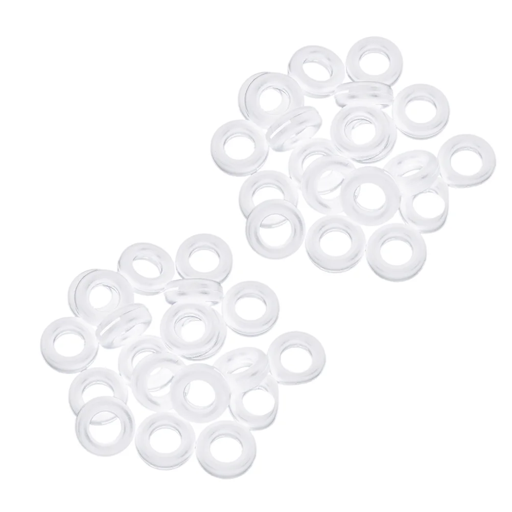 

20 Pairs of 40PCS Glasses Anti-skid Ring Silicone Eyeglasses Retainer Round Comfort Glasses Retainers Eyeglasses Anti-slip Ring