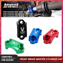 Motorcycle Handlebar Brake Master Cylinder Clamp Cover For SUZUKI DR-Z 400 E S SM DR 250R RMZ 250 450 GSX-R 600 750 1000 GSX 650