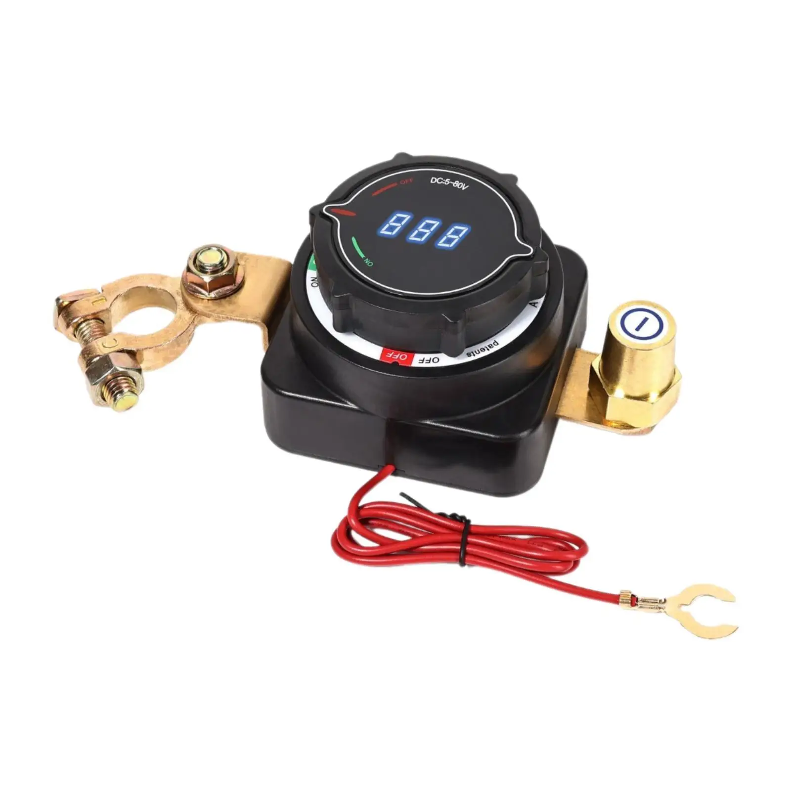 

High Power Battery Disconnect Switch Lightweight Easily Install Spare Parts Professional DC 5-80V Versatile Vehicle Kill Switch