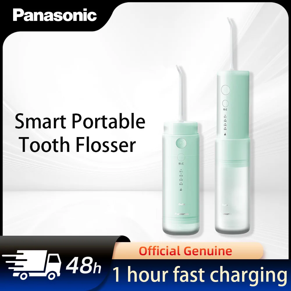 

Panasonic Dental Flosser-4 Modes-High Frequency Pulse Scaler-Portable Oral Rinser Dental Water Flosser Rechargeable