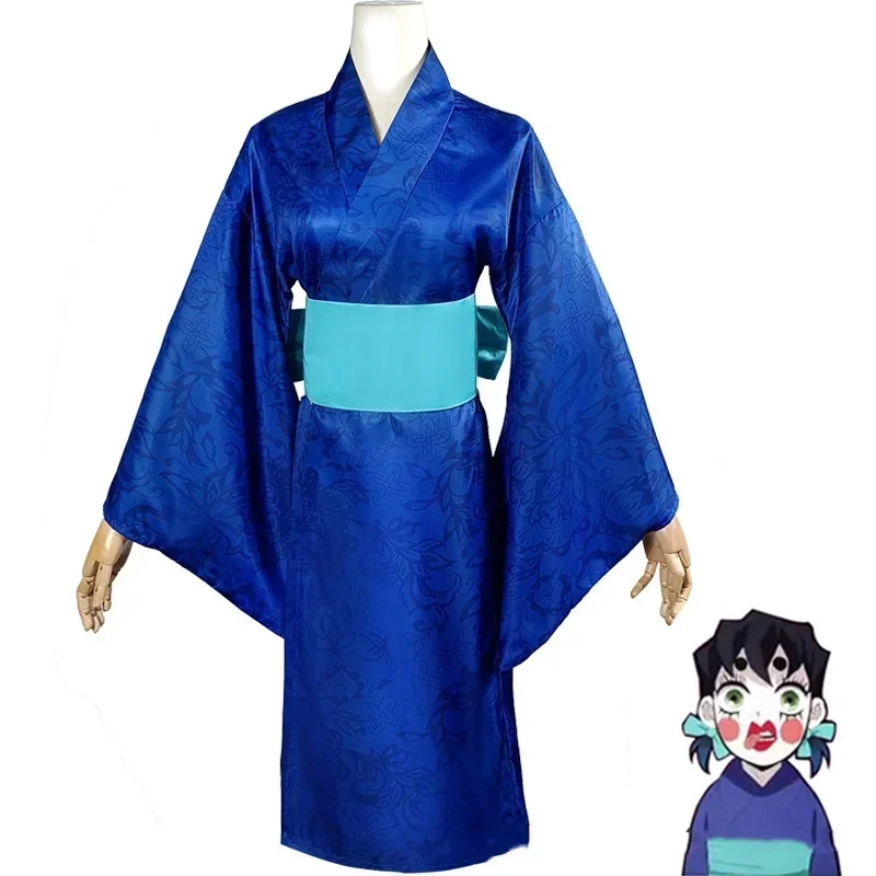 

2025 Anime entretenimiento distrito arco Hashibira Inosuke Cosplay disfraz Inosuke impreso Kimono Halloween Navidad carnaval