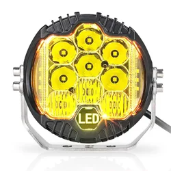 Side Shooter LED Pods 2 Pcs 58W 4000LM Off Road Spot Flood Combo Driving Fog Lamp | LED Work Light for off-road Truck Car ATV