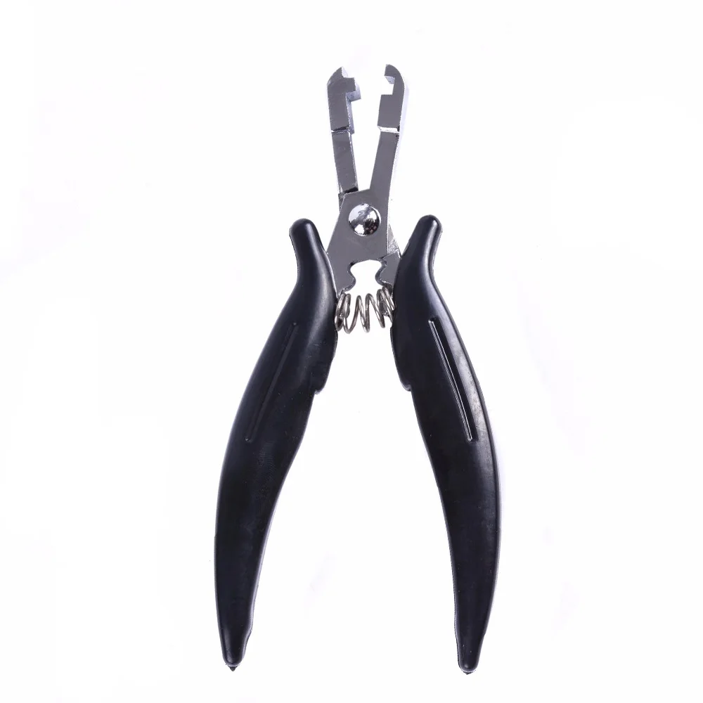 

U--Heat Fusion Glue Keratin Bonding / Micro Rings Removal Pliers for Hair Extensions