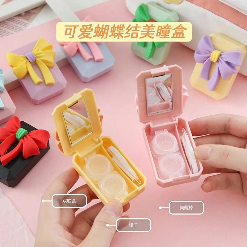 Kolorowe etui na soczewki kont – Travel Accessories Kit For Women recenzja i cena