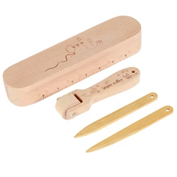 High Quality Beech Wood Tailors Clapper Professional Double Sided Pressing Pad for Quilting Sewing Ironing Fabric Accessories