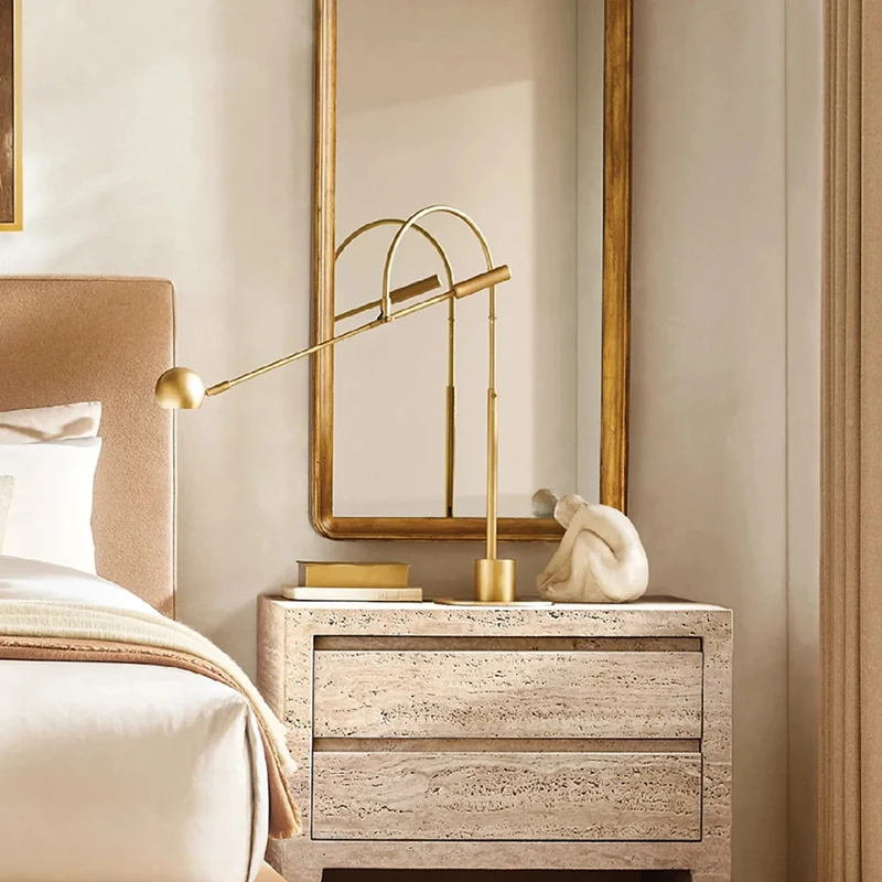 

Modern Rotate LED Table Lamp Gold Eye Protection Hotel Decoration Desk Lamp Computer Study Desk Lamp Home Bedroom Bedside Lamp