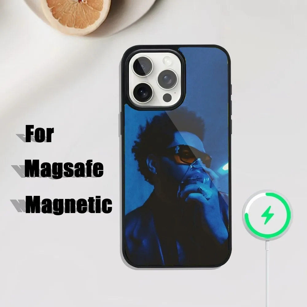 Rapper The W-Weeknd Phone Case For iPhone 16,15,14,13,12,11,Plus,Pro,Max Mini Magsafe Magnetic Wireless Charging