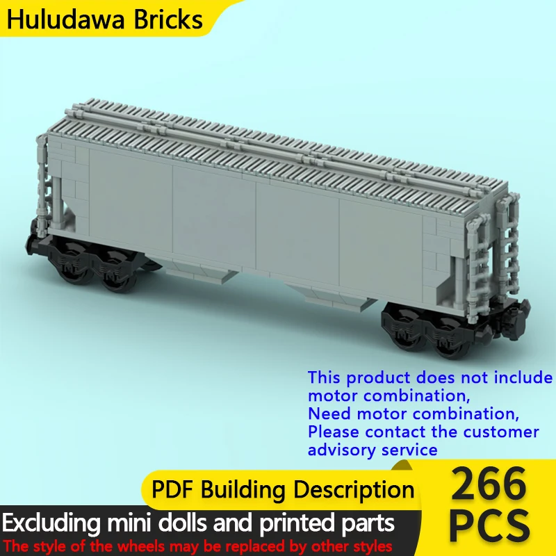 

Модель городской автомобиль MOC, строительные кирпичи, железная дорога, грузовой бункер, автомобиль, модульная технология, детские праздничные подарки, сборные игрушки, костюм