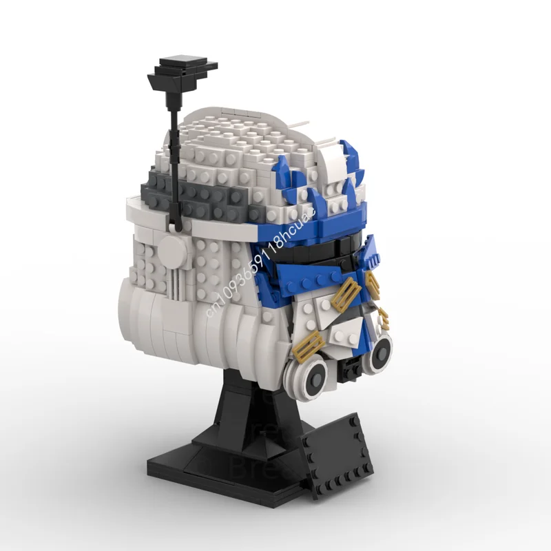 662 stücke MOC Captain Rex Phase 2 Helm Stern Modell Bausteine Bau Montieren Ziegel Kinder Weihnachten Geschenke Spielzeug Geburtstag