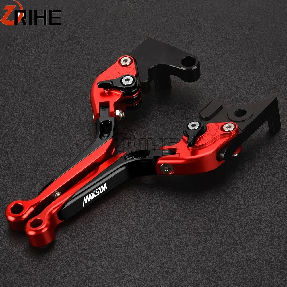 New 2026 For SYM MAXSYM 400i 600i MAX 400 600 Motorcycle Adjustable Folding Brake Clutch Levers Handlebar 2025-2022 Accessories