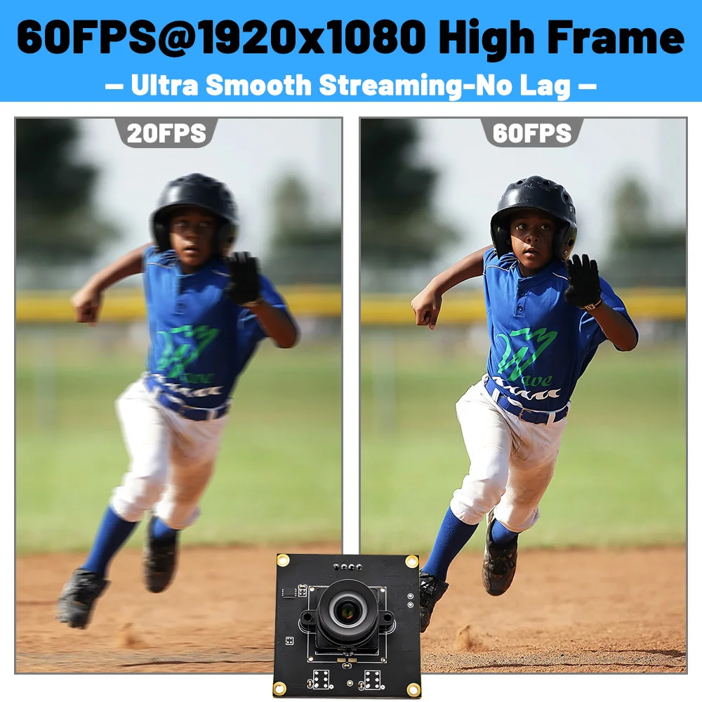 High Speed USB Camera Module 1080P 60FPS 1/2.8