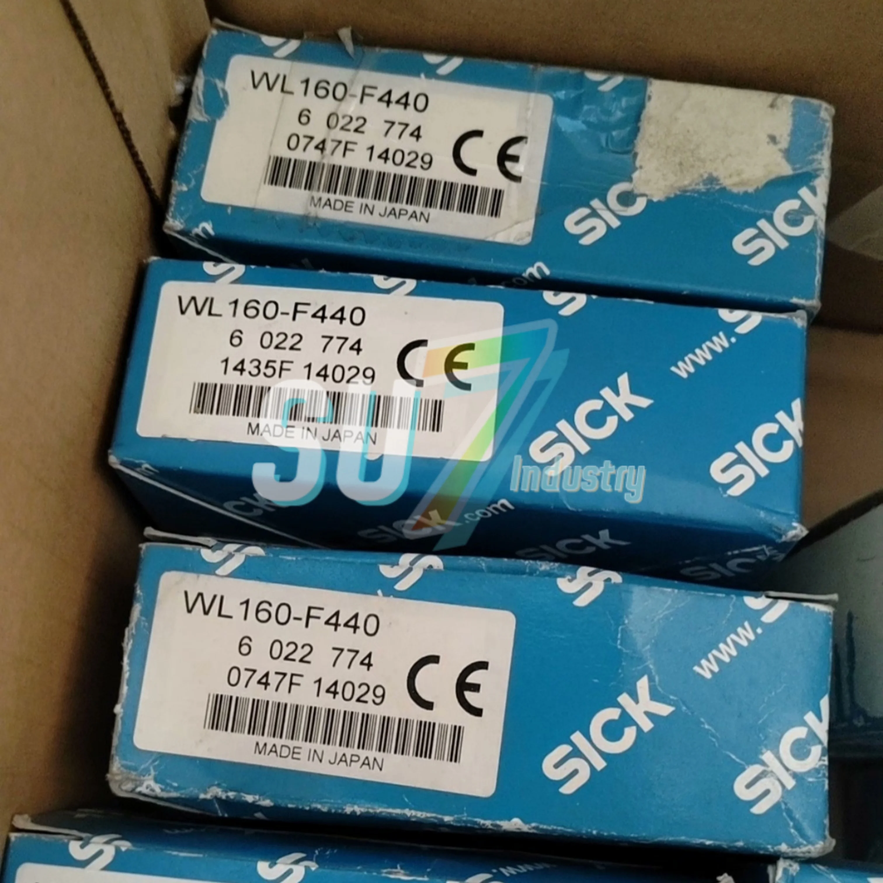 WL160-F440 PLC 偏光光電反射センサー スイッチ 新品箱入り