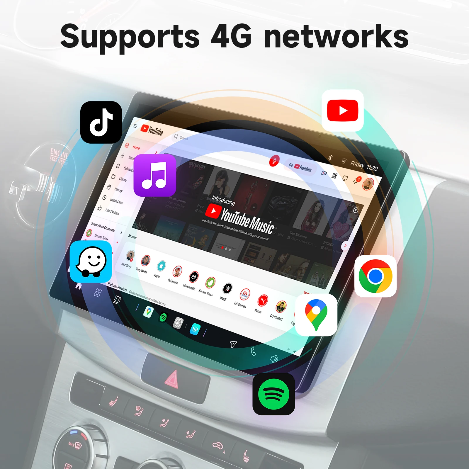 8+256G Carplay Android Autoradio für Citroen C3 DS3 2010 - 2016 Multimedia-Player 2K Intelligenter Bildschirm ADAS 360-Grad-Kamera – Detail 23