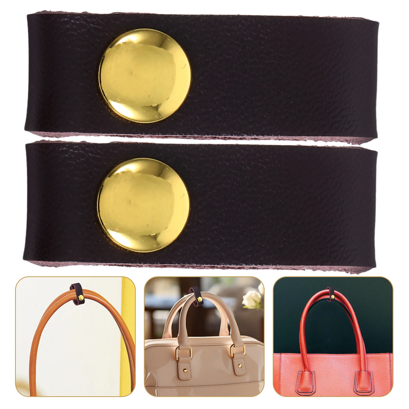 

2Pcs Bag Strap Shortening Buckle Clip Handle Fixing Accessory Adjustable Length Regulator for Shoulder Handbags