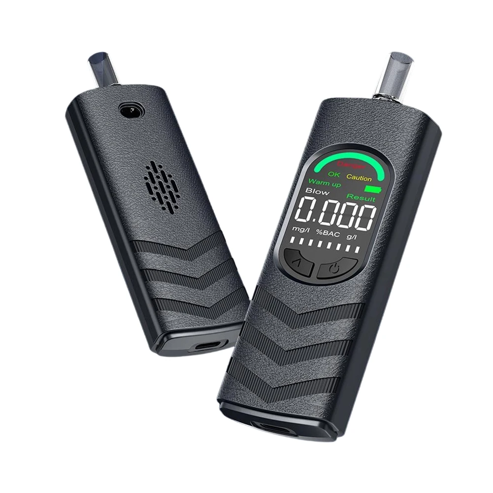 MR505 Non-contact Breathalyzer Large LED Digital Display Three-color Indicator Light For Alcohol Testing