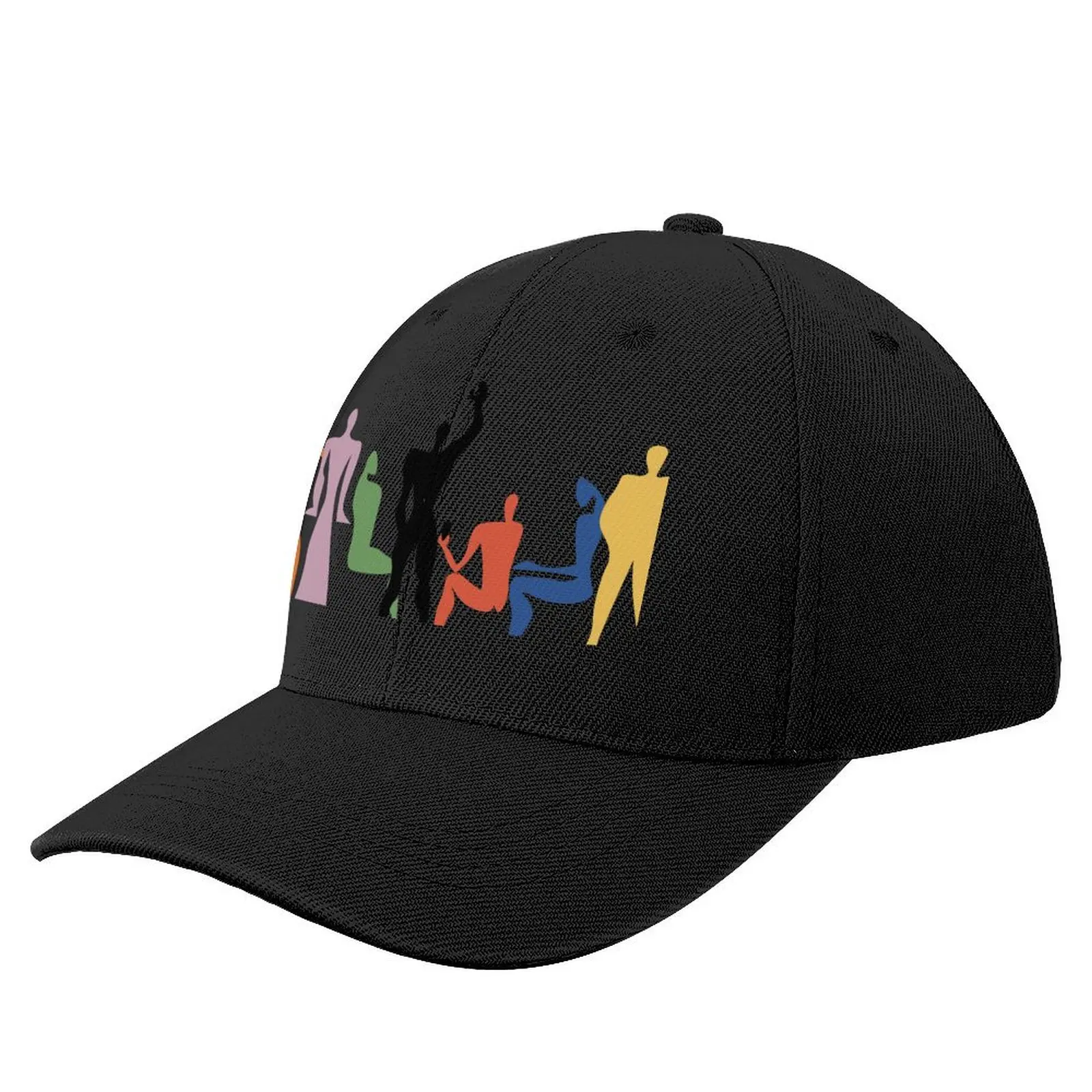 

Le Corbusier colourful gathering - Architecture Baseball Cap Rugby beach hat Hat Beach Sunscreen Luxury Woman Men's