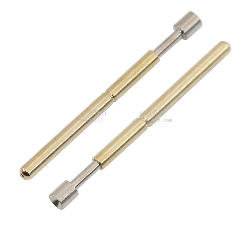 50Pcs P75- A2 B D E F1 G2 H2 J1 LM3 Q1 T2 Dia 1.02mm 100g Spring Test Probe Pogo Pin