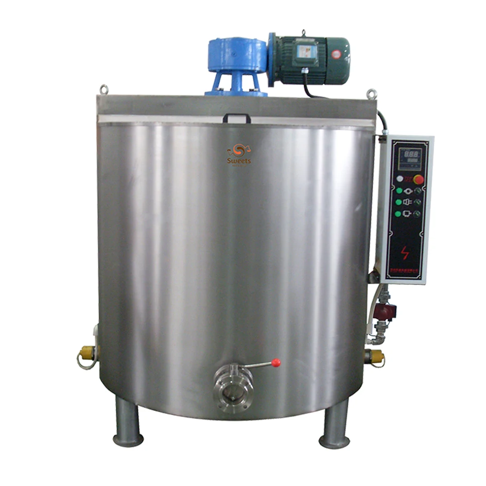 

1000L Capacity Electric Chocolate Paste Mixing Melting Kettle Syrup Holding Tank