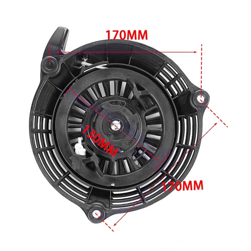 혼다 GCV160 GCV135 소형 엔진 교체 풀 리코일 스타터 용 A73P-모어 리코일 스타터 고품질 잔디 깎는 기계 부품