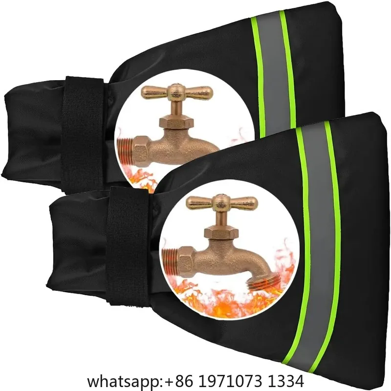 Outdoor Faucet Covers for Winter, Waterproof Hose Bib Insulated Spigot Cover for Freeze Protection for Patio Winterizing Yard