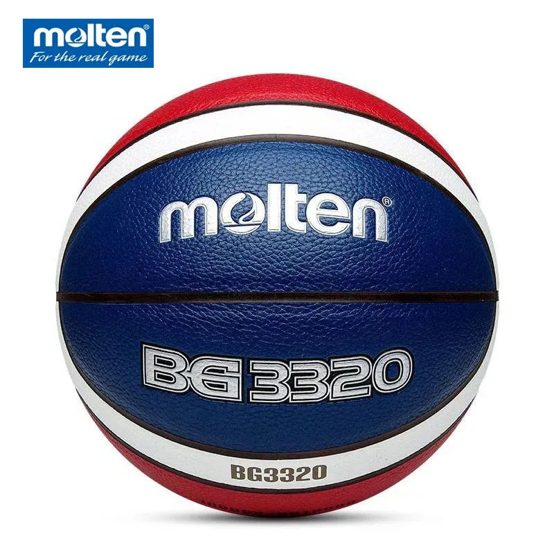 Molten Basketball BG3320 Original Official PU Leather Wear-resistant Non-slip Basketball for Indoor and Outdoor Game Training