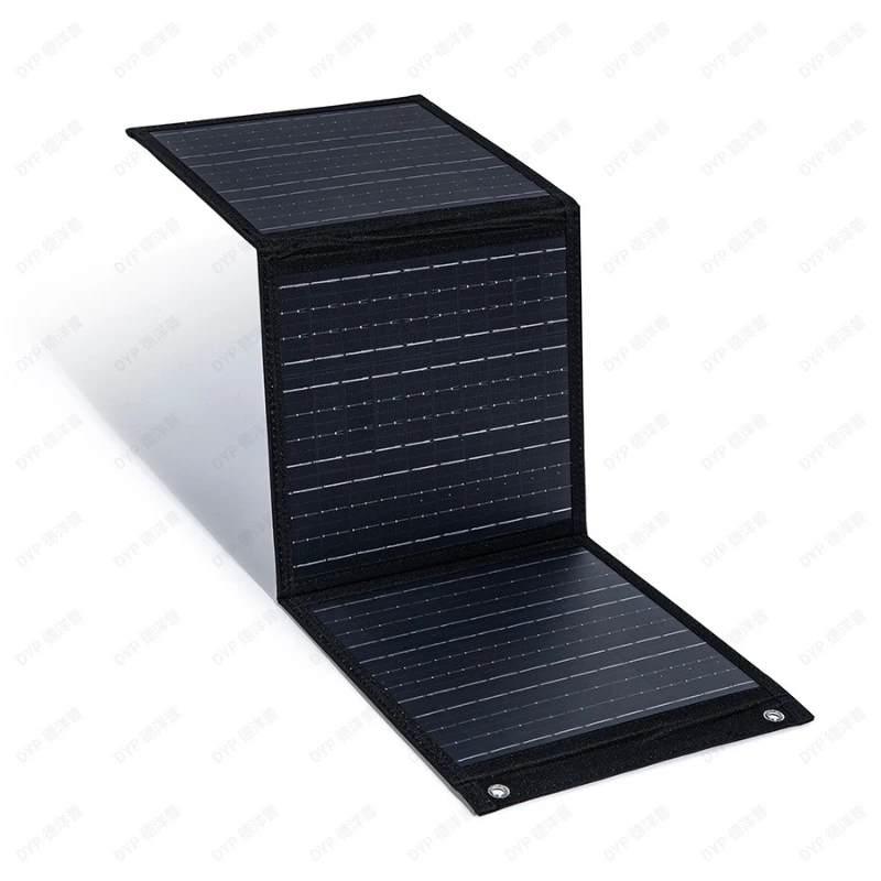 

Solar folding bag USB + DC photovoltaic charging outdoor camping mobile phone charging board 5V9V12V30W18V