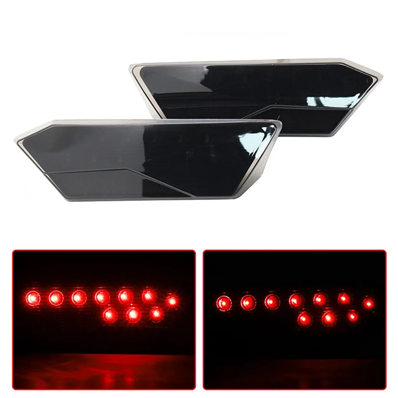 Dla Polaris RZR Turbo 1000 XP 900 S 2014-2019 tylne światła sygnalizacyjne LED lampka światło hamulca czerwona